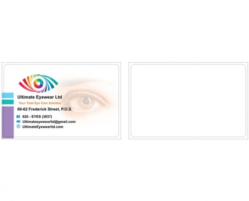 transparent business card