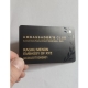 uv coating stainless steel card
