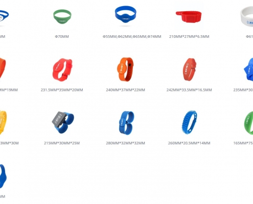 Silicone wristbands